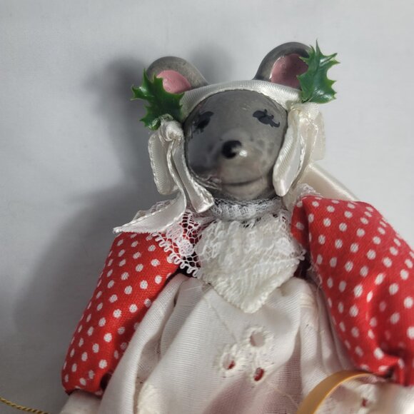 1983 Just Ducky "Anise of Spice Mice" by Carol Porcelain Mouse Doll NEW - Picture 4 of 16